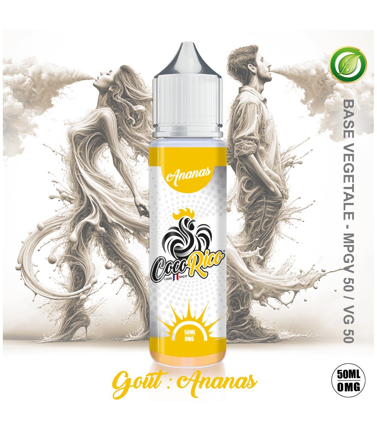 Cocorico Pasteque, Fraise, Kiwi 50ml - E-liquide/Fruits - LA BOUTIQUE DU VAPOTHICAIRE Cocorico Pasteque, Fraise, Kiwi 50ml - E-liquide/Fruits - LA BOUTIQUE DU VAPOTHICAIRE