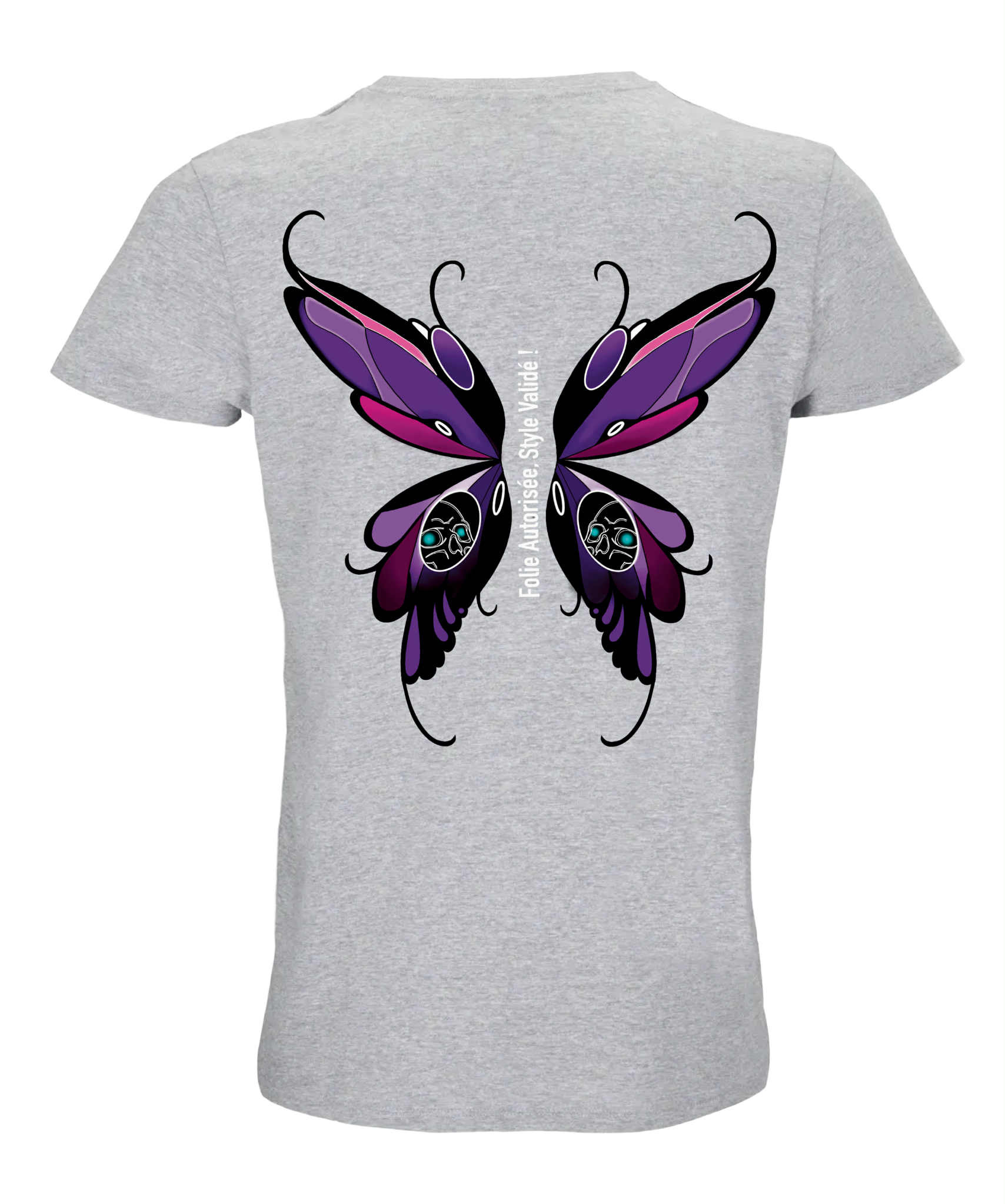 tee shirt butterfly wings-EMPTY SOUL