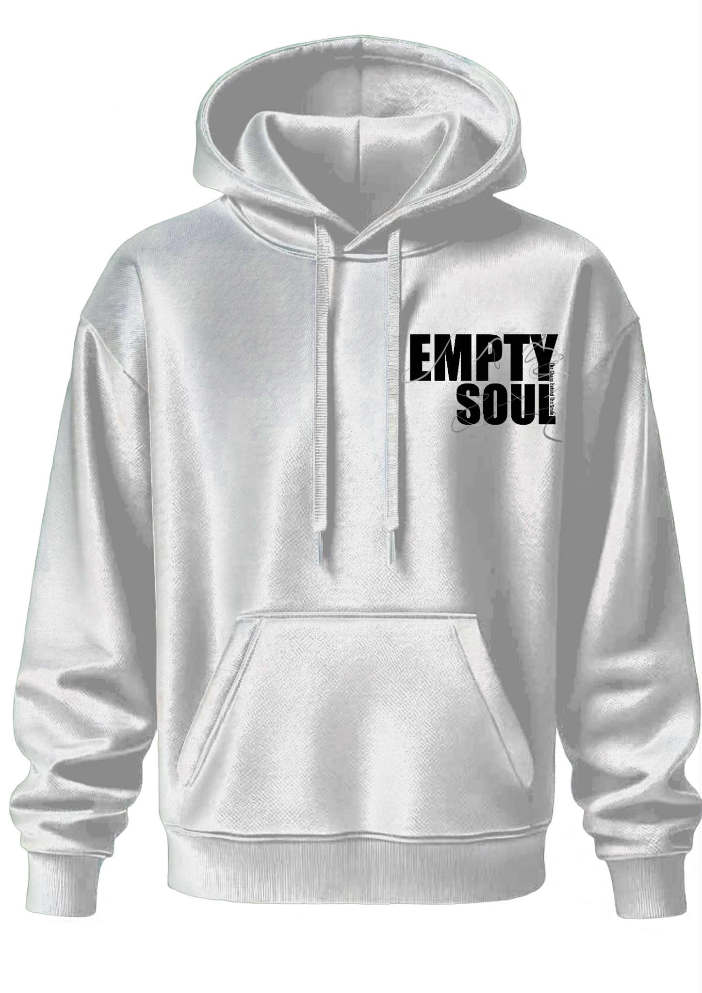 hoodie neon heart face-EMPTY SOUL