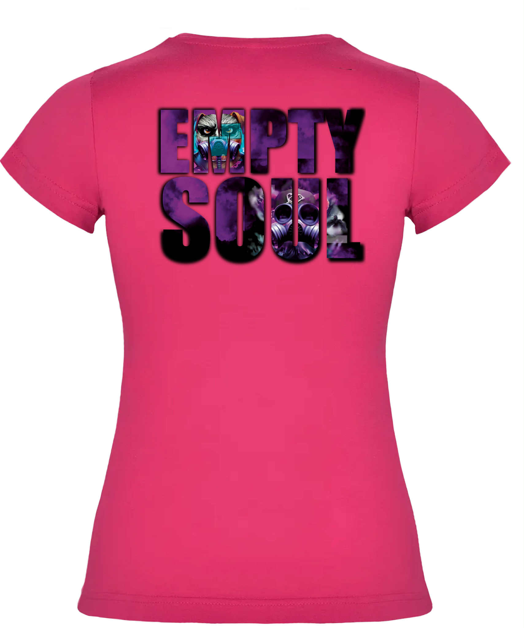 tee shirt toxic silence femme dos-EMPTY SOUL