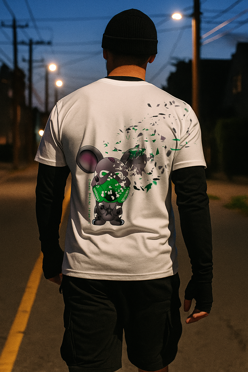 tee shirt biohazrat-EMPTY SOUL