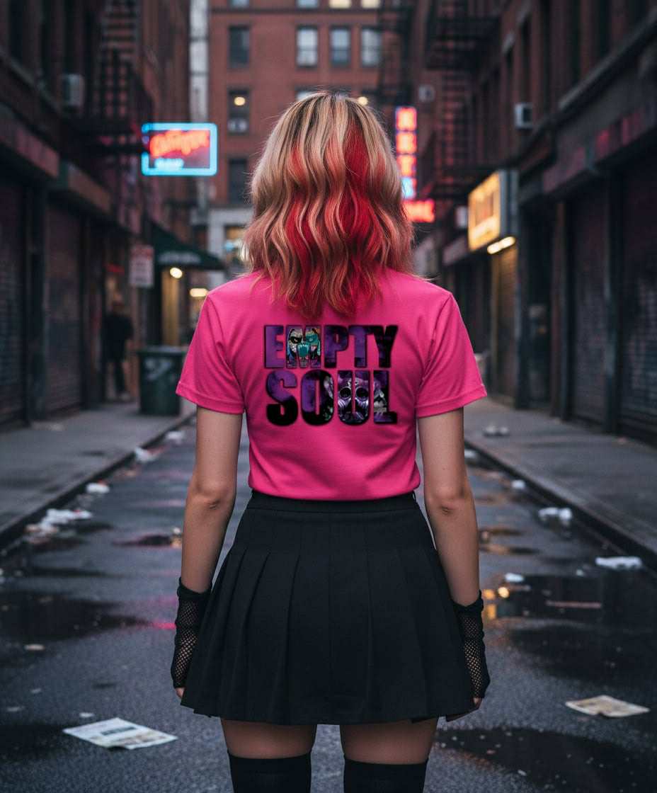 tee shirt toxic silence rose -EMPTY SOUL