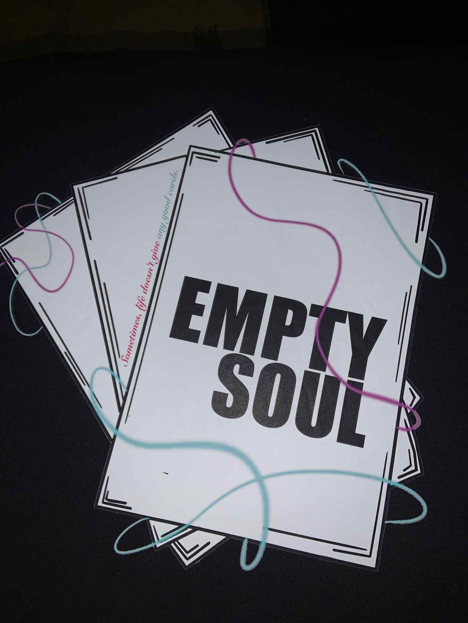 visuel tee shirt game over-EMPTY SOUL