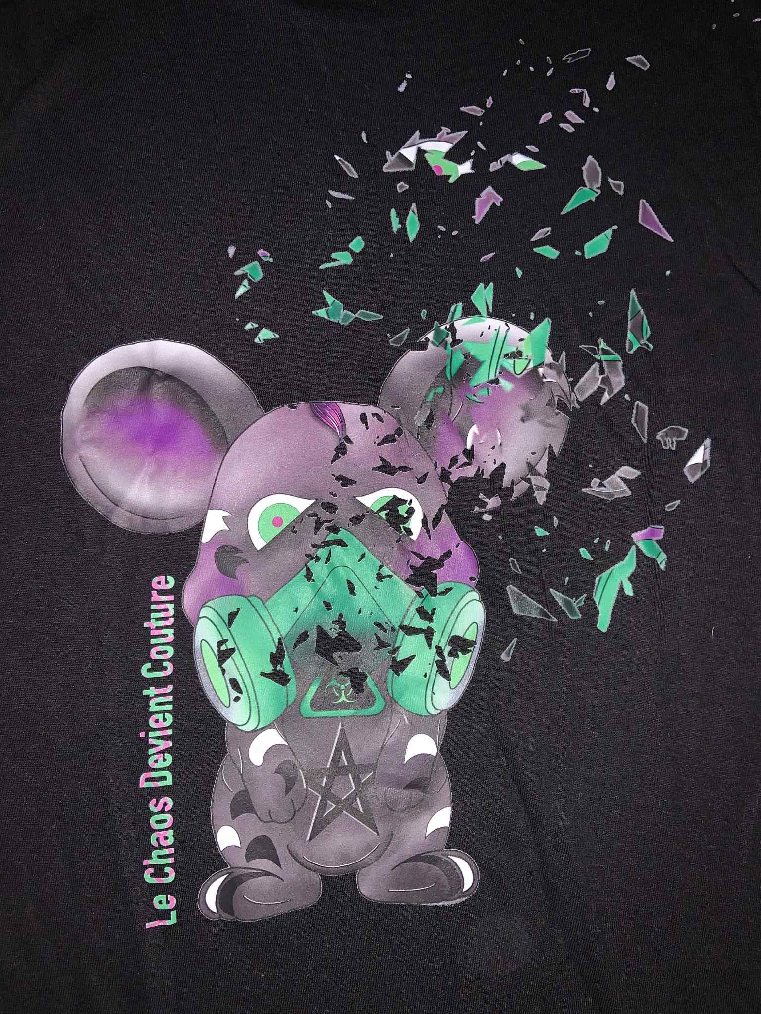 design dos tee shirt biohazrat-EMPTY SOUL