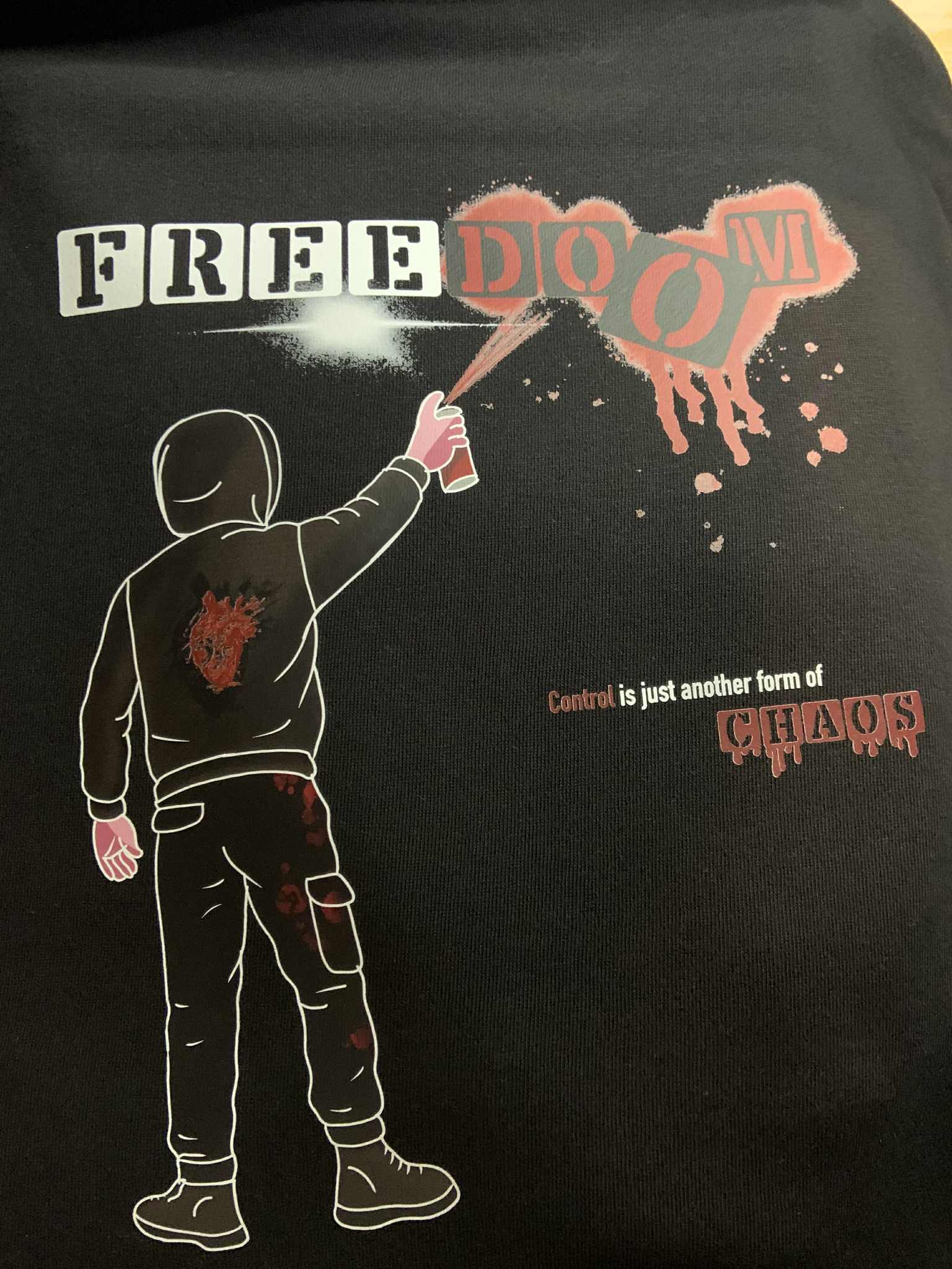visuel HOODIE freedoom -EMPTY SOUL