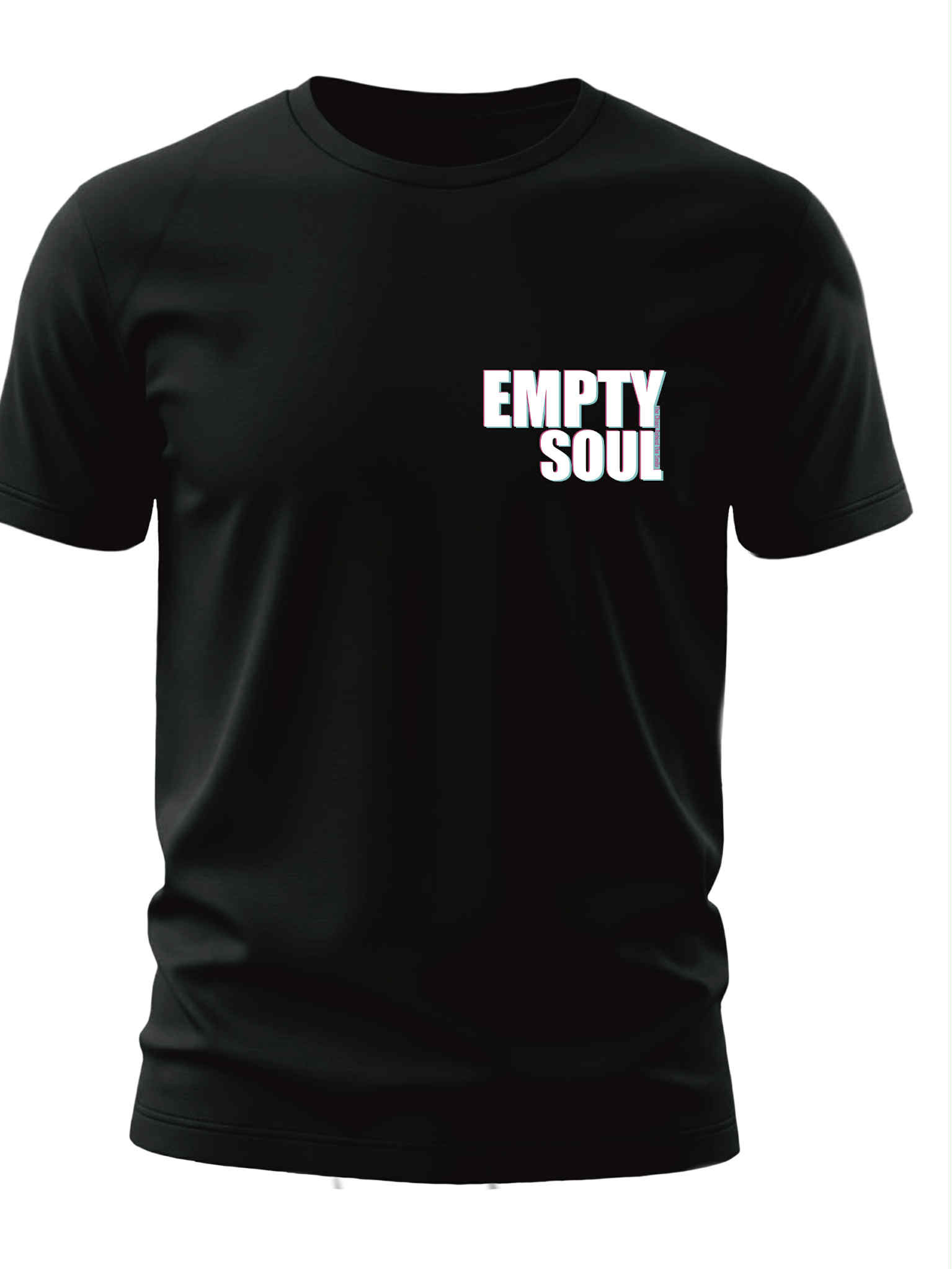 tee shirt vapor soul face -EMPTY SOUL