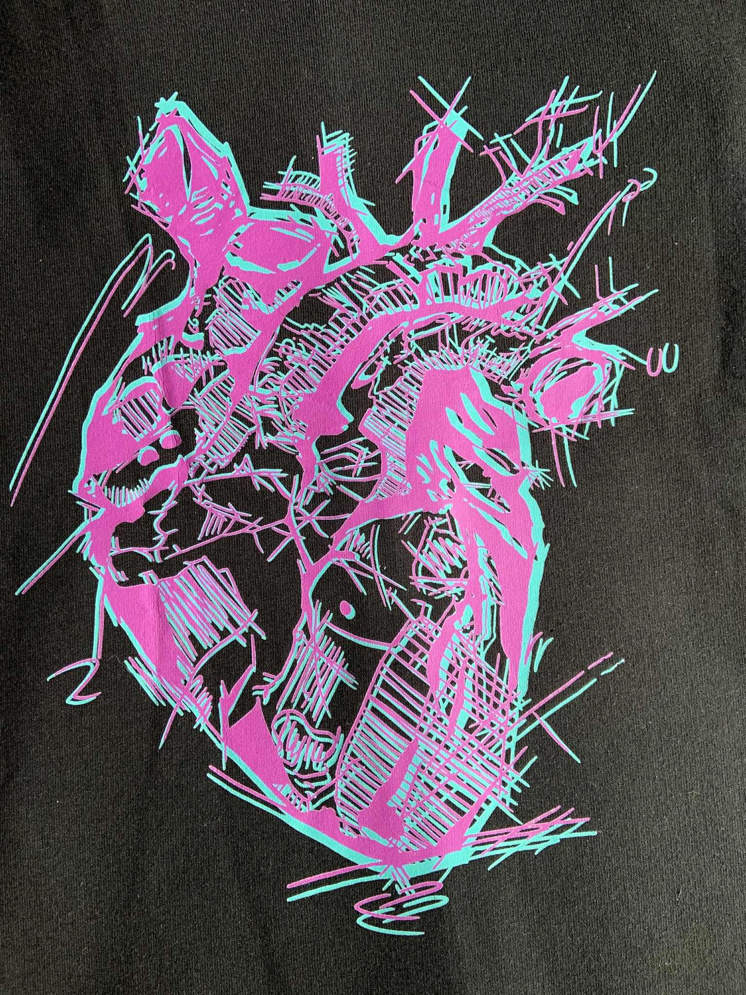 VESTE NEON SKULL EMPTY SOUL