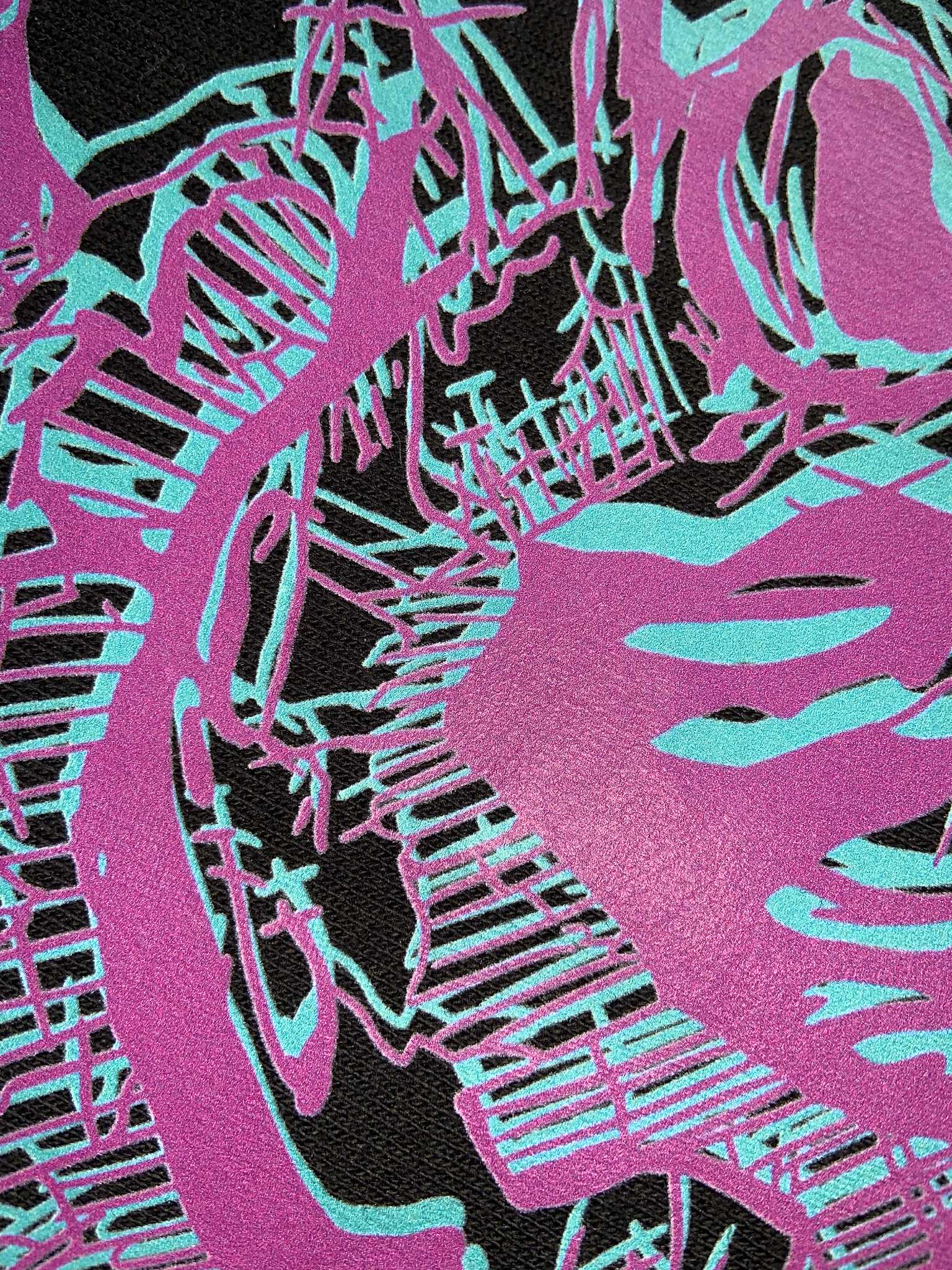VESTE NEON SKULL EMPTY SOUL