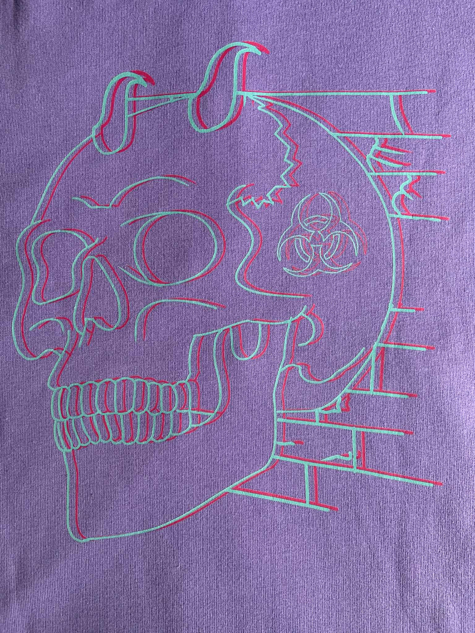 VESTE NEON SKULL EMPTY SOUL