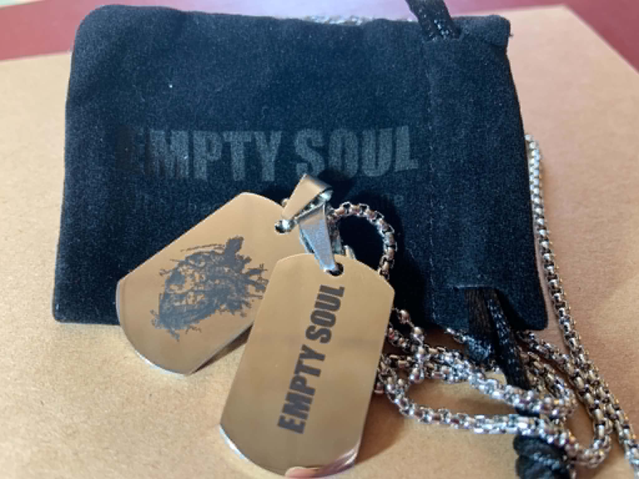 DOG TAG ARGENT2 EMPTY SOUL