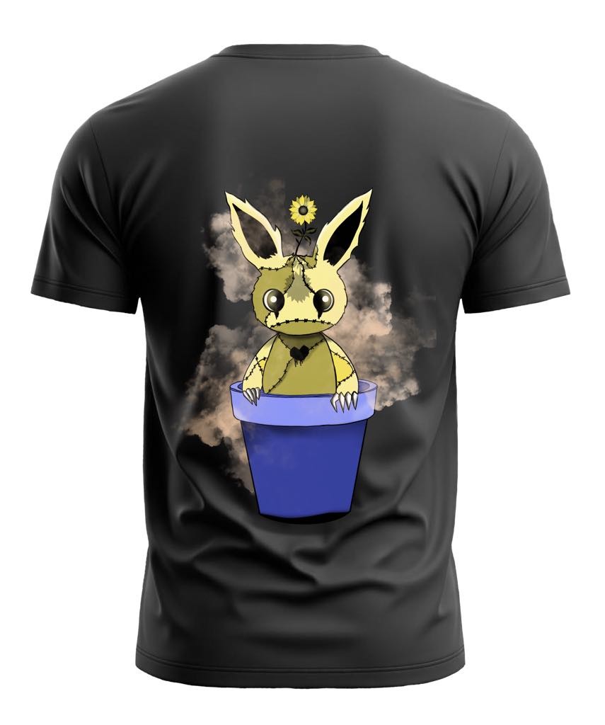 tee shirt crazy bunny-EMPTY SOUL