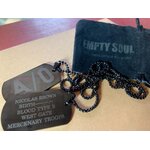 DOG TAG NOIR A GRAVER EMPTY SOUL