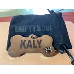 MEDAILLE CHIEN A GRAVER EMPTY TOUTOU EMPTY SOUL