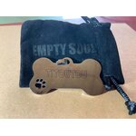 MEDAILLE CHIEN A GRAVER EMPTY TOUTOUO EMPTY SOUL