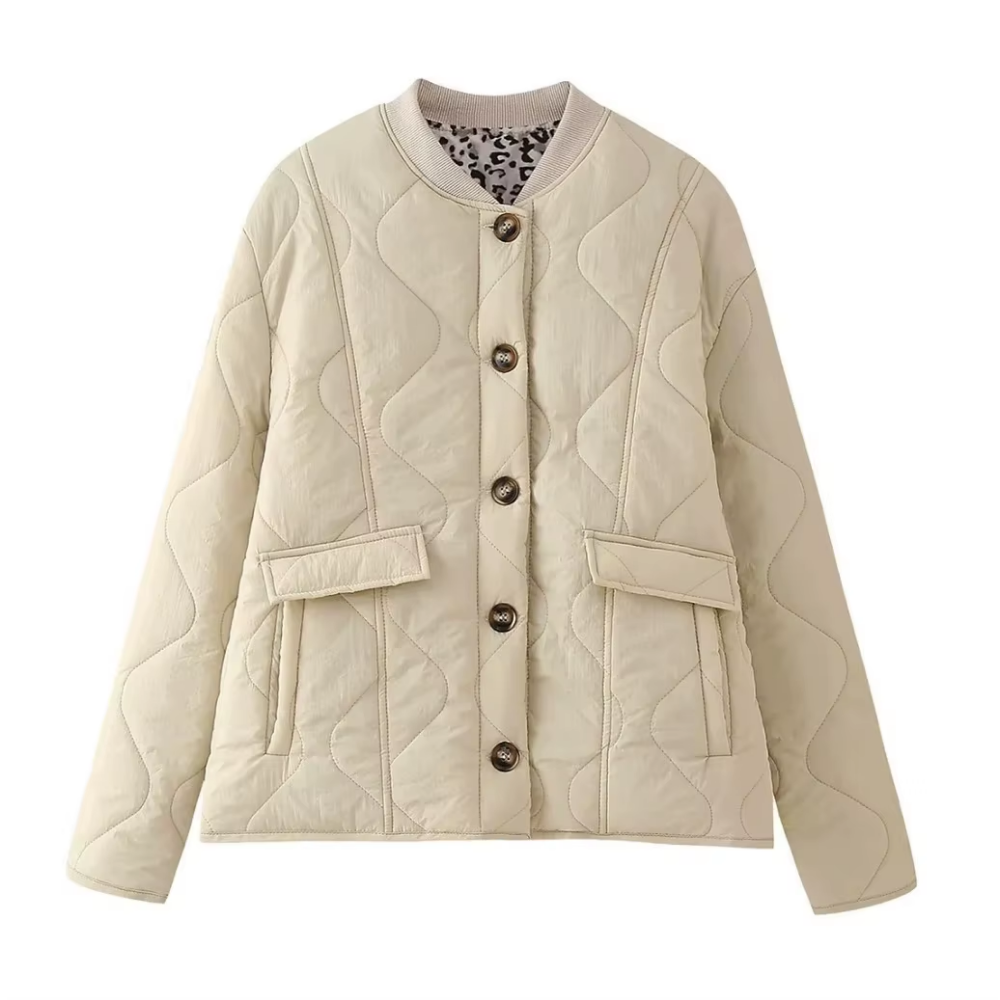Veste matelassée Charlie blanche