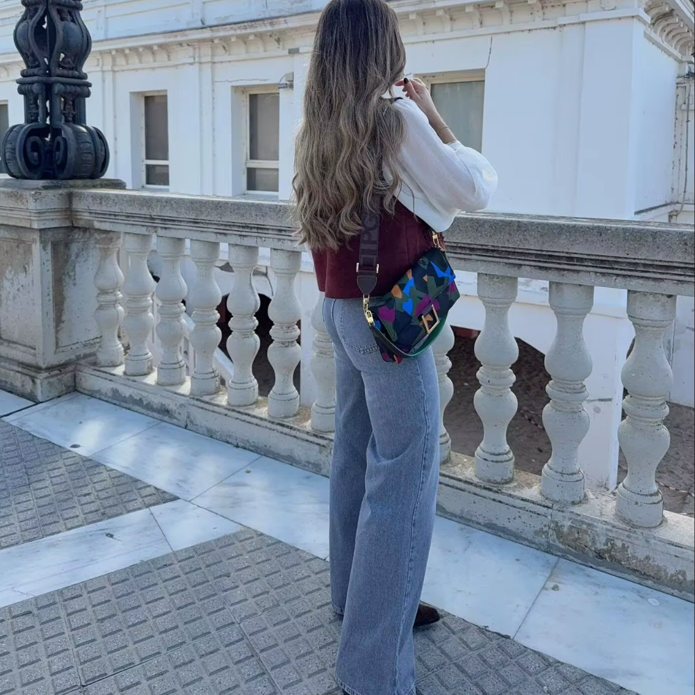 Gilet sans manches bordeaux AnneLise (2)