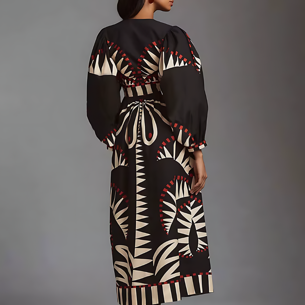 Robe longue femme automne