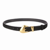 ceinture en daim noir