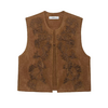 Gilet sans manches camel AnneLise