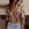 Chemisier imprimé satin Lou (3)