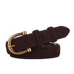 ceinture daim café