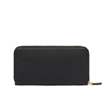 portefeuille noir prada