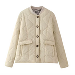 Veste matelassée Charlie blanche