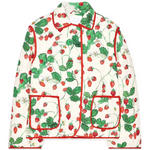 Veste Clarisse en coton imprimée fraises