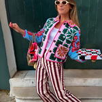 Veste Clarisse en coton imprimée (3)