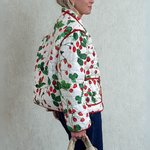 Veste Clarisse en coton imprimée fruits