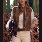 Gilet sans manches camel automne AnneLise