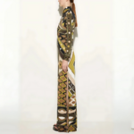 Robe longue imprimée seventies femme (2)
