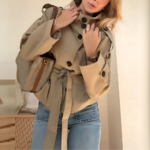Trench court beige femme (3)