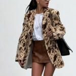 blazer léopard femme tendance