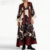 robe longue imprimée femme automne TENDANCE