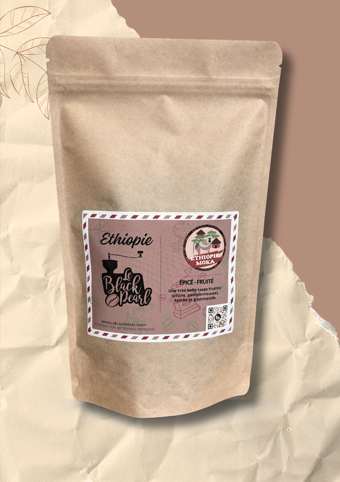 Ethiopie-Black-Pearl-Torrefaction-Roanne
