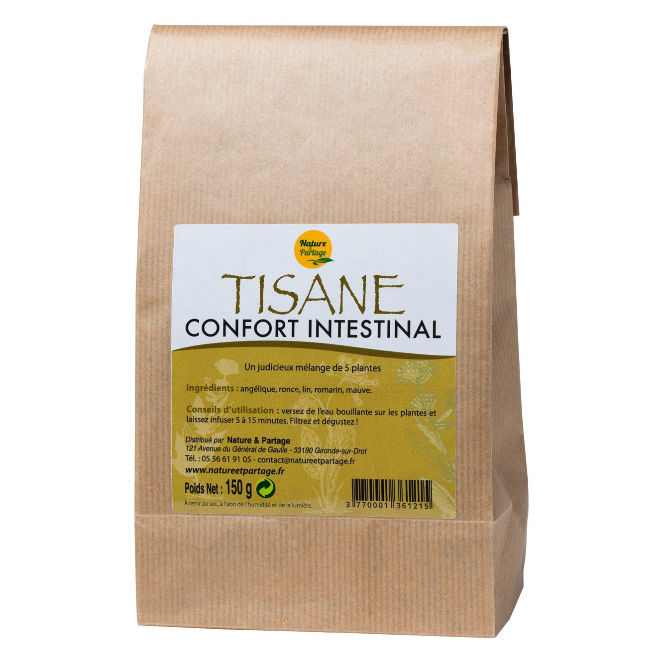 Tisane confort intestinal - 150 g