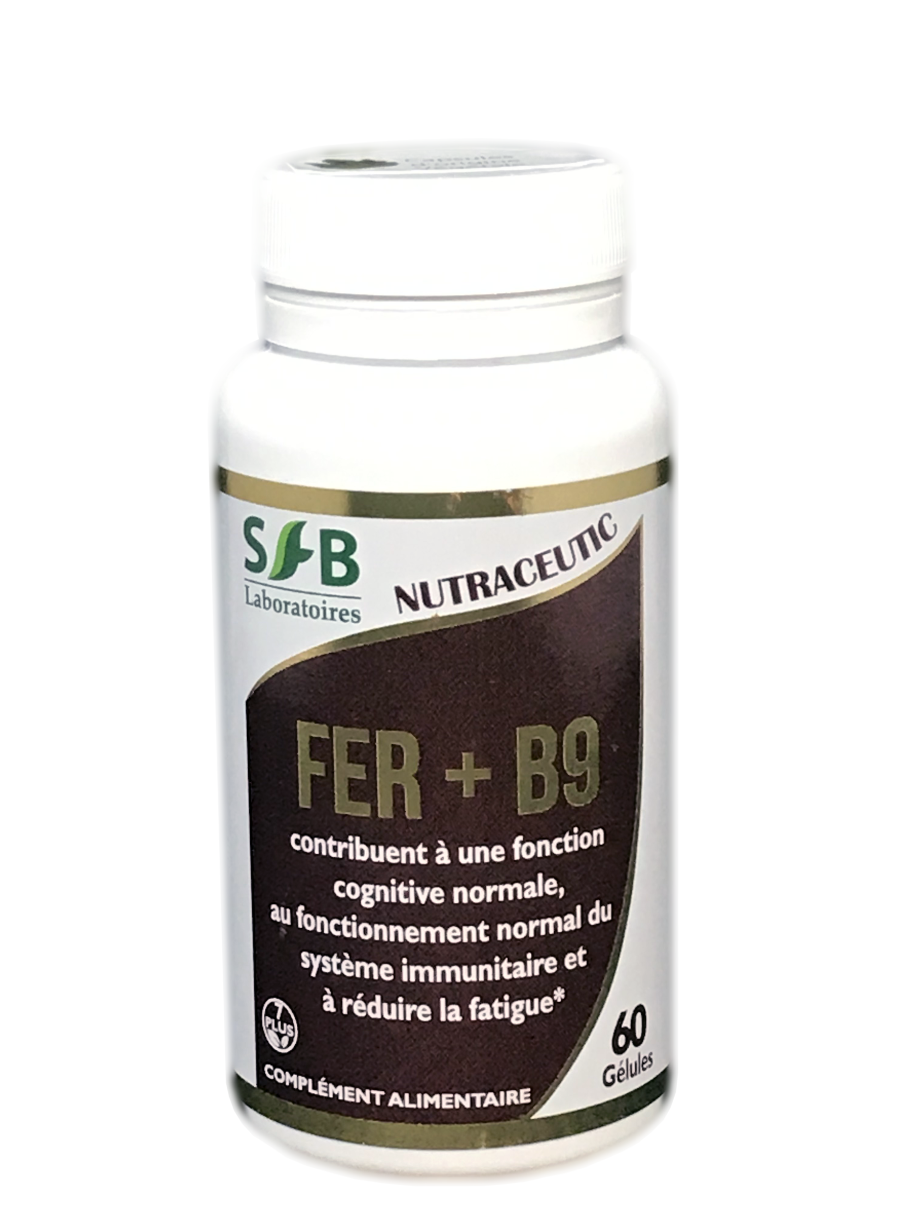 FER + B9 250 mg - 60 gélules