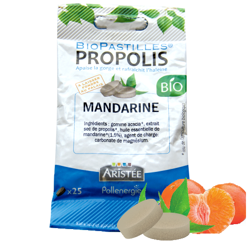 biopastille propolis mandarine