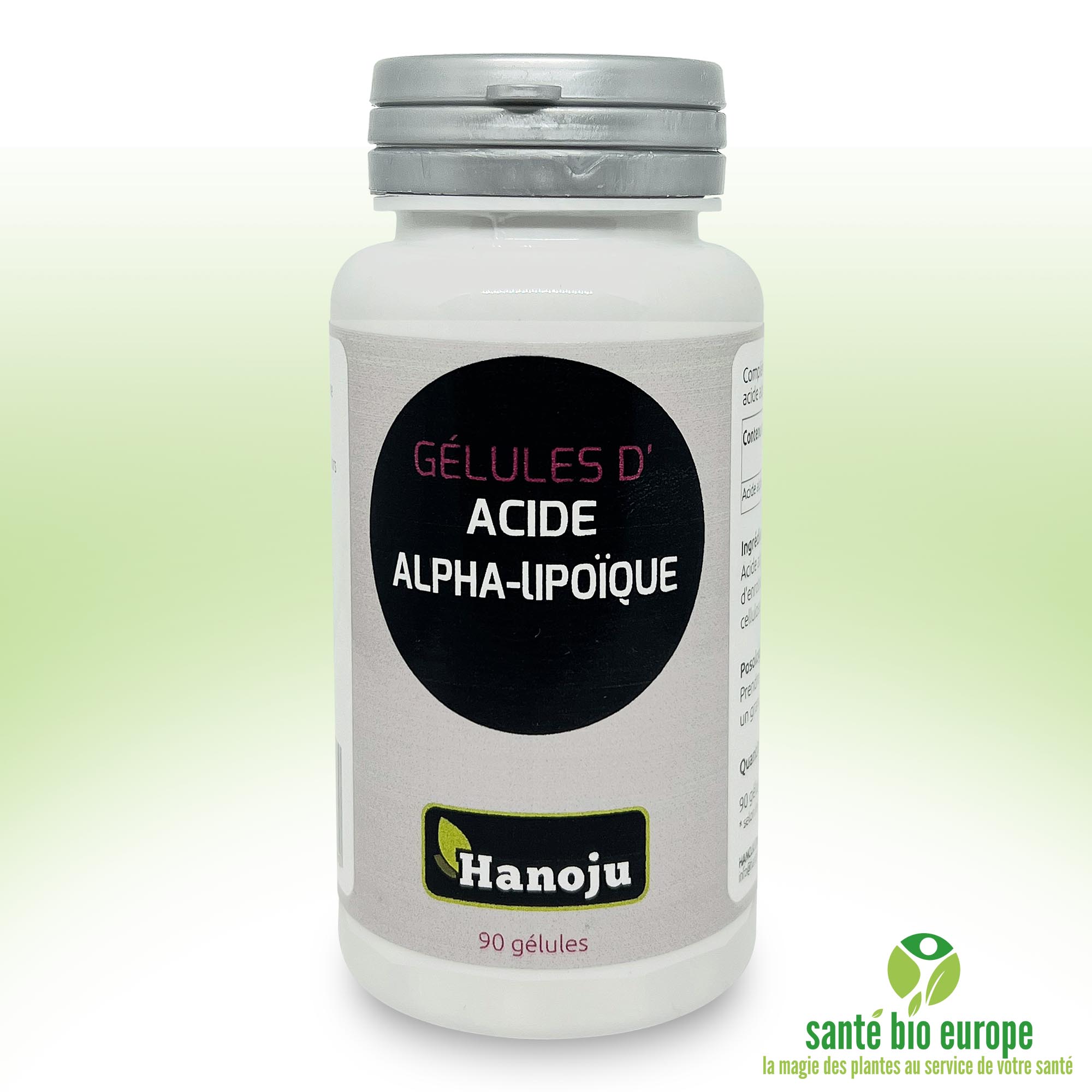 Alpha-Lipoic Acid capsules front