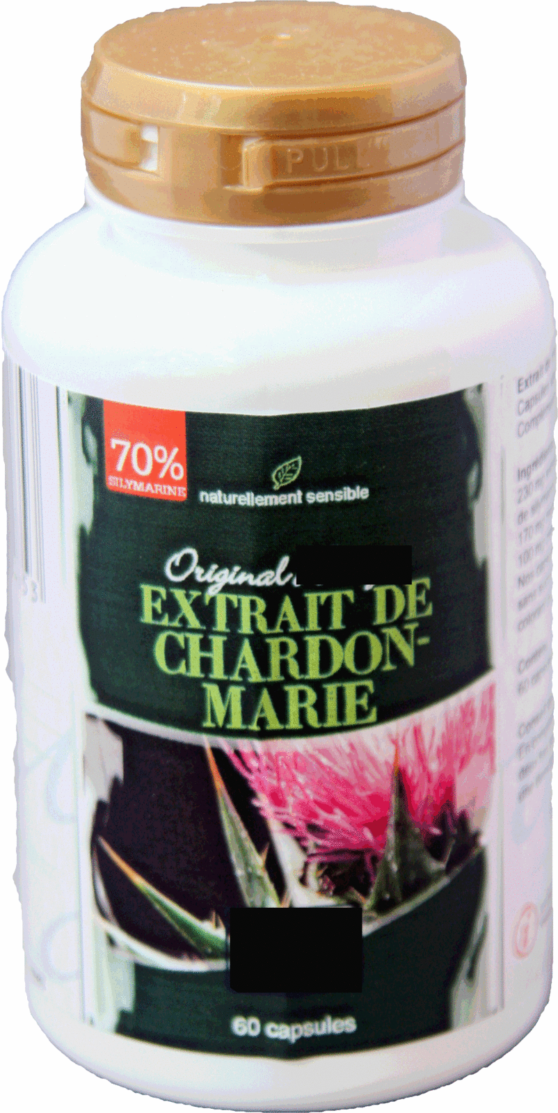 Chardon-Marie (extrait) - 60 gélules - 230 mg