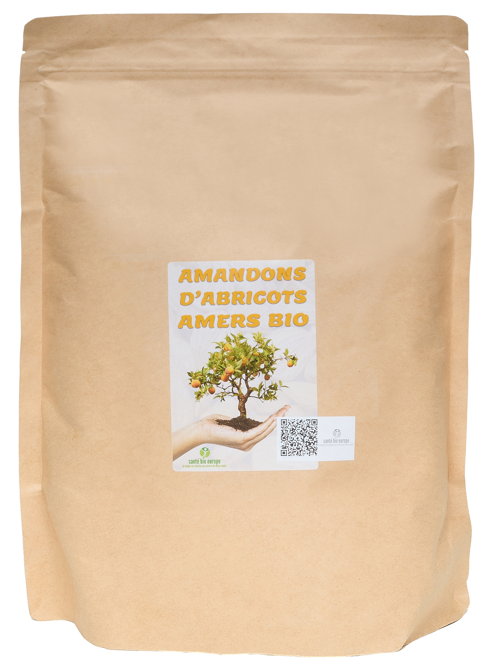 Amandons Abricots Amers Bio - Santé Bio Europe - 2