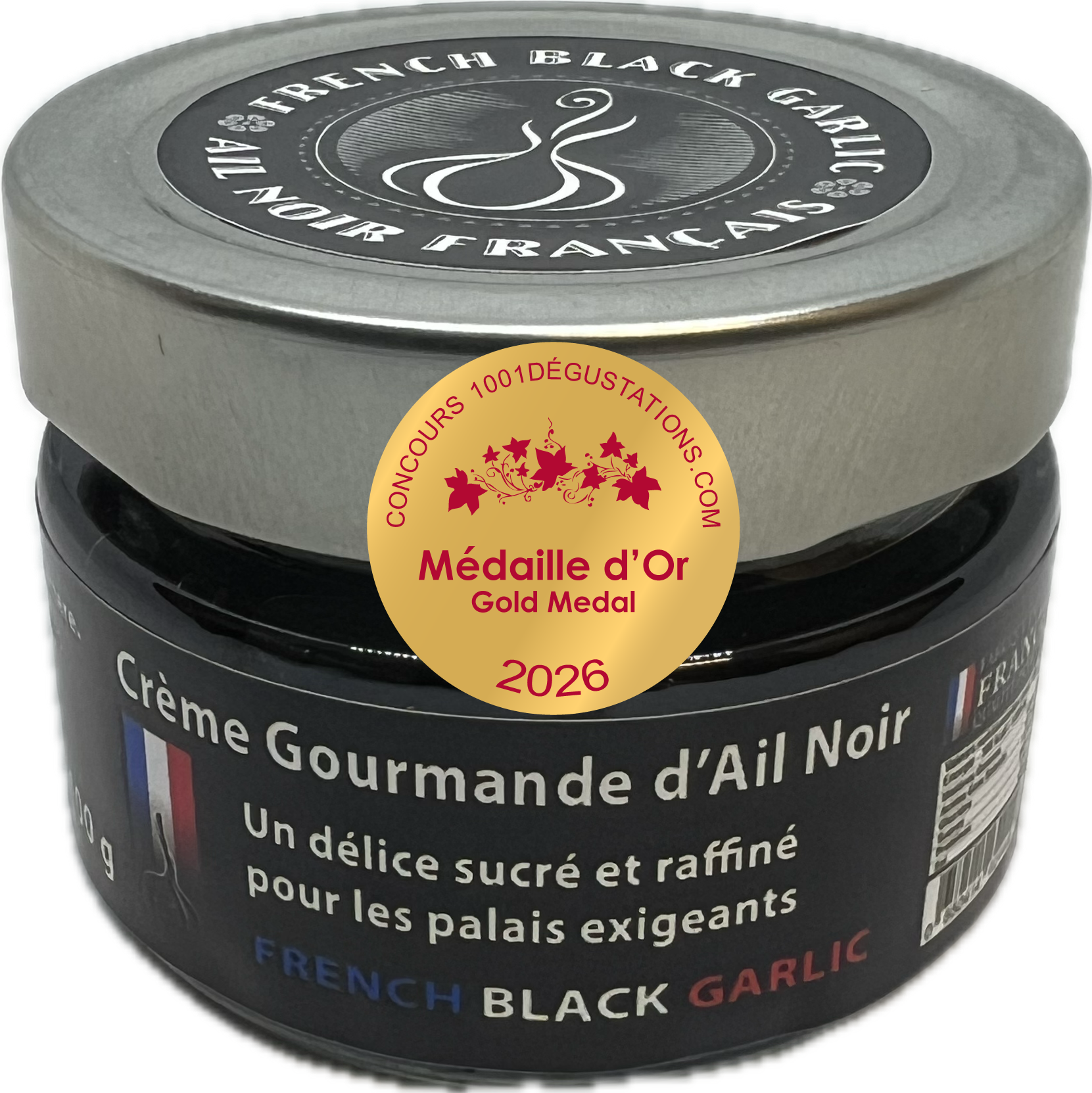 confiture ail noir médaillé