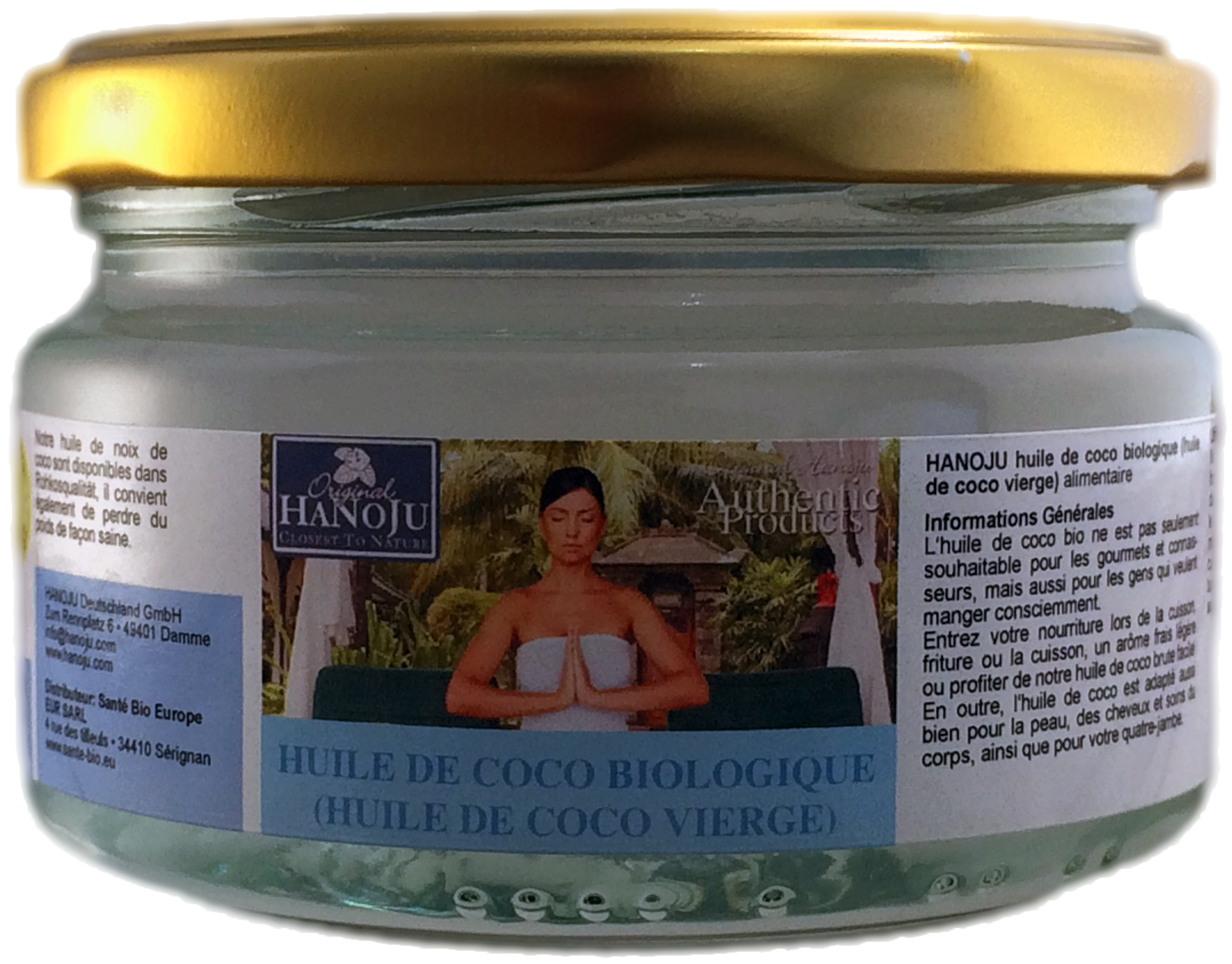 Biozentrale Huile de noix de coco liquide bio 250 ml