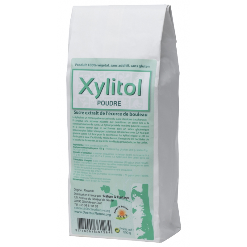 Poudre de xylitol - 500 g