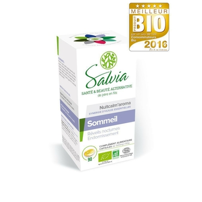 Nuitcalm'aroma - Sommeil - 90 capsules - 500 mg