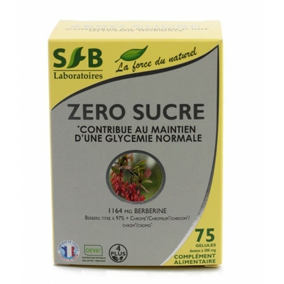 Zéro Sucre ( Berbérine ) - 75 gélules