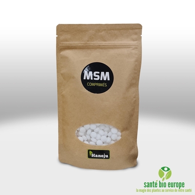 MSM - Soufre Organique -  500 comprimés - 750 mg
