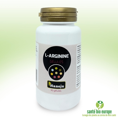 L-Arginine - 90 gélules - 600 mg
