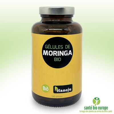 Moringa oleifera (Feuille en poudre) BIO - 180 gélules - 450 mg